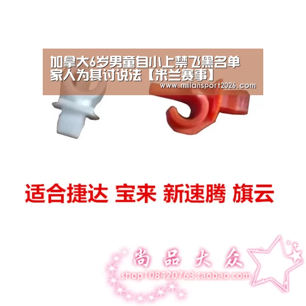 加拿大6岁男童自小上禁飞黑名单 家人为其讨说法【米兰赛事】(图3) 米兰游戏